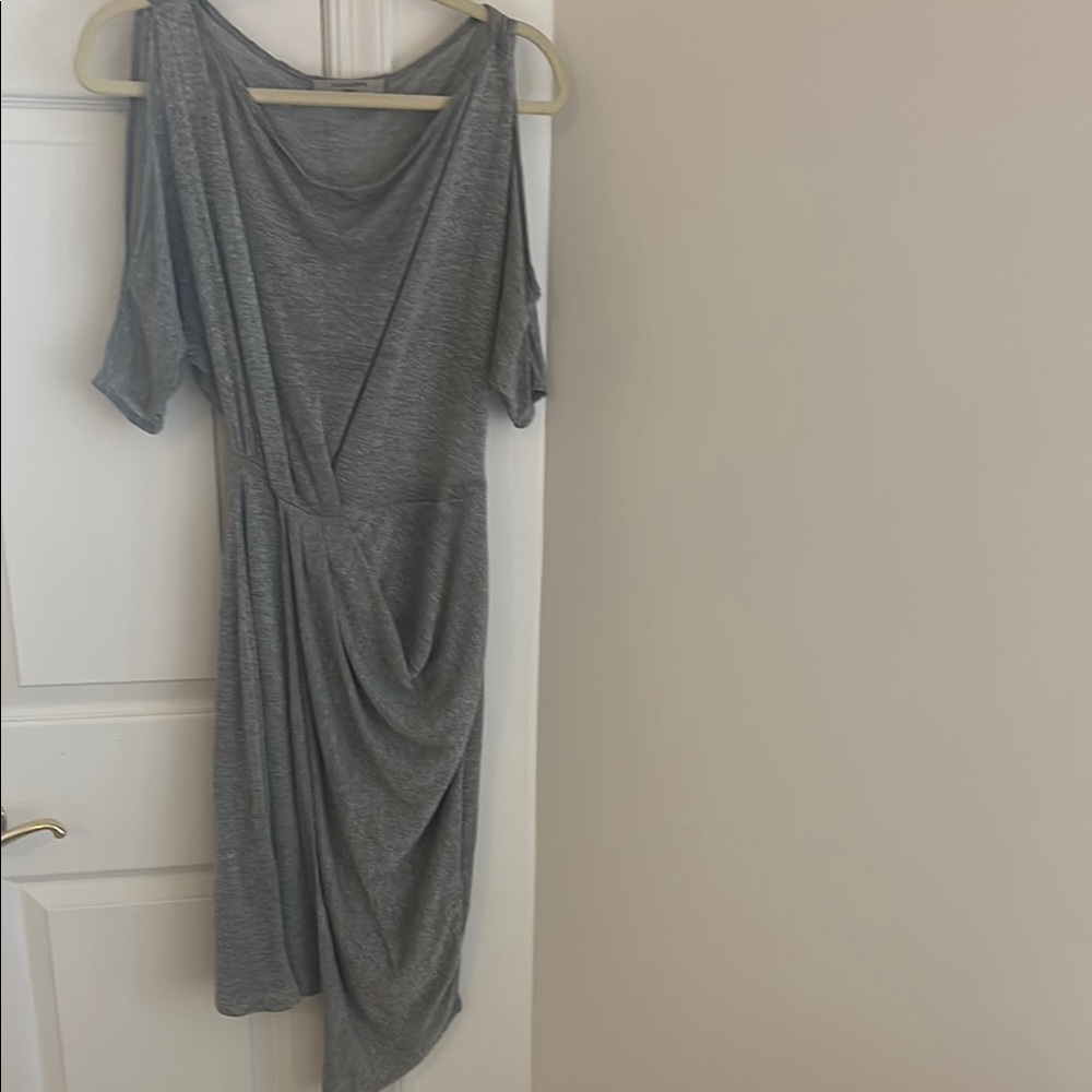 Elegant Gray Women's Dress